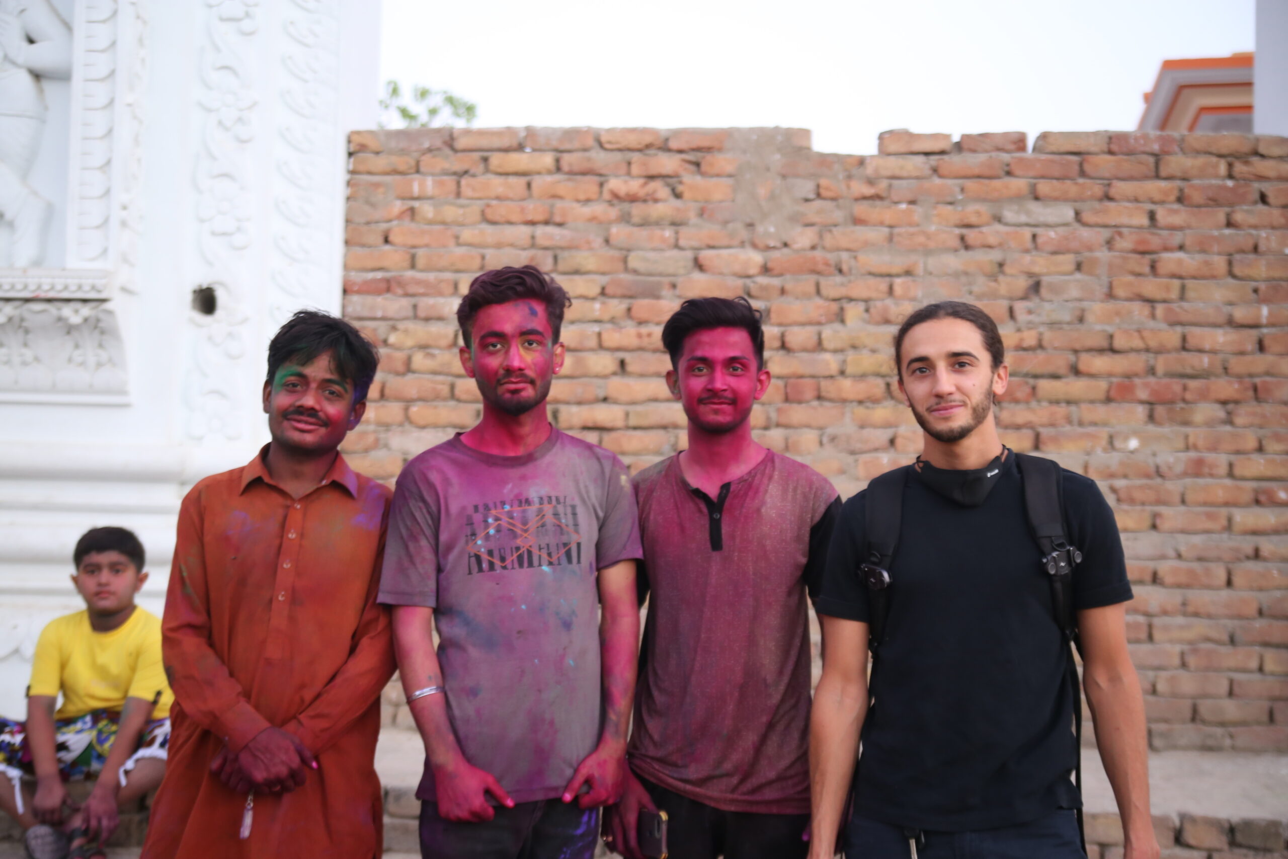 Illies celebrating Holi with Hindus in Sindh