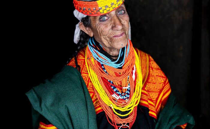 Kalasha women, Chitral valley