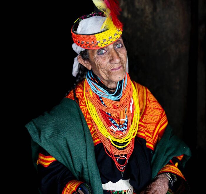 Kalasha women, Chitral valley