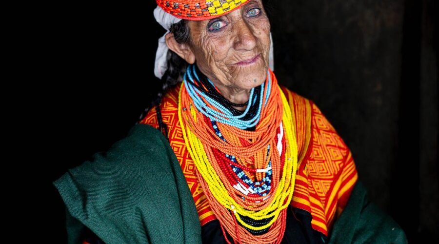 Kalasha women, Chitral valley